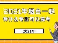 2021年烟台一职有什么专业可以高考