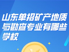 山东单招矿产地质与勘查专业有哪些学校-山东单招网