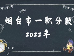 烟台市一职分数2022年