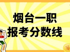 烟台一职报考分数线