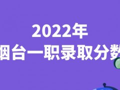 2022年烟台一职录取分数