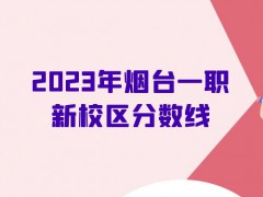 2023年烟台一职新校区分数线