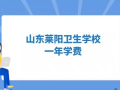 山东莱阳卫生学校一年学费