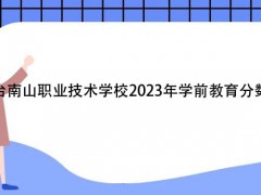 烟台南山职业技术学校2023年学前教育分数线