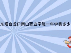 山东烟台龙口南山职业学院一年学费多少钱