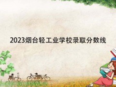 2023烟台轻工业学校录取分数线