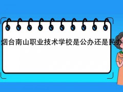 烟台南山职业技术学校是公办还是民办